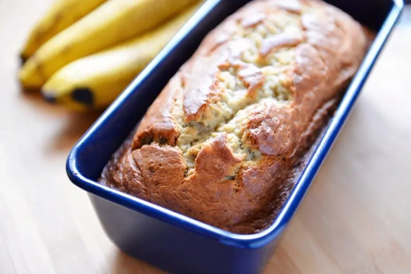 4-Ingredient Banana Bread with Cake Mix