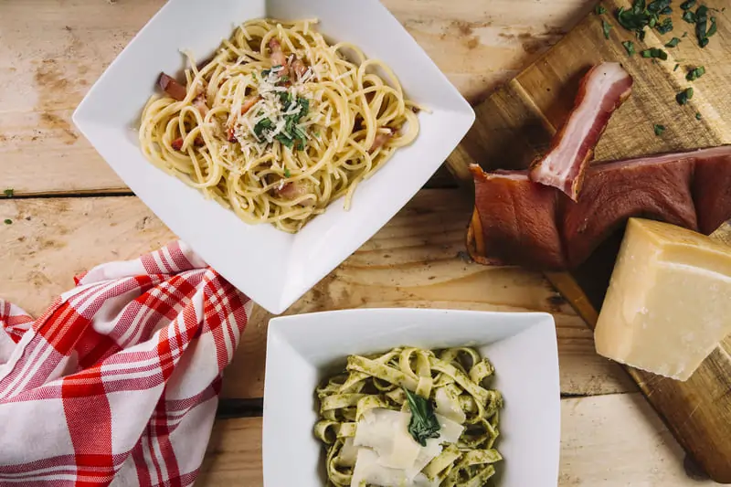 Difference between Fettuccine Alfredo and Fettuccine Carbonara