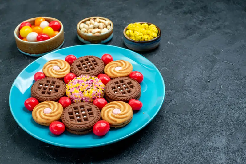 Colorful Ingredients in Cookie Recipes